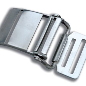 FIBBIA INOX PER BOMBOLA - SGANCIO RAPIDO