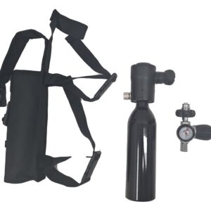 SET PRONTO SOCCORSO SUBAQUEO - BOMBOLA 0,5L, EROGATORE E TASCHA