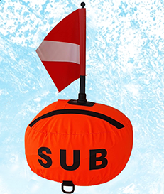 BOA SEGNASUB RINFORZATA CON BANDIERA - BAIONETTA