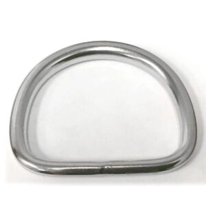D-RING ACCAIO INOX 2"