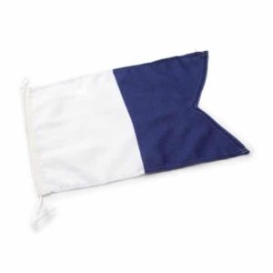 BANDIERA ALFA IN TESSUTO