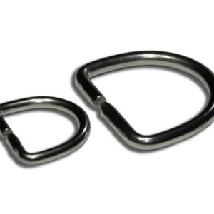 D-RING ACCAIO INOX 50mm APERTO