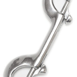 MOSCHETTONE INOX DOPPIA LUCE 120MM