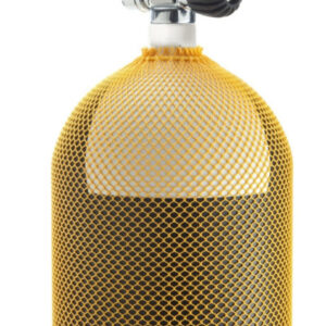 RETE PROTEZIONE BOMBOLA NYLON RINFORZATO GIALLO 18L