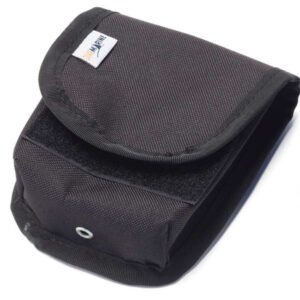 TASCA PORTA PIOMBI, CHIUSURA IN VELCRO 80MM, OCCHIELLO INOX POLIESTERE