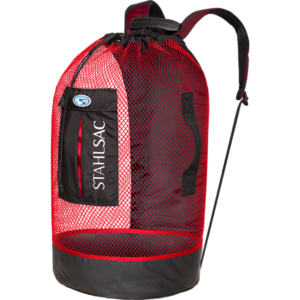 BORSA PANAMA MESH ROSSO 71X38CM
