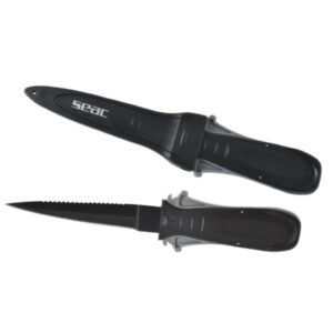 COLTELLO SUBACQUEO SHARP NERO/GRIGIO