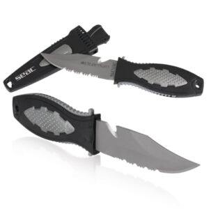 COLTELLO SUBACQUEO TITANIO NERO