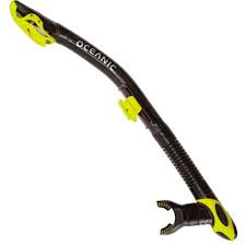BOCCAGLIO SNORKEL ULTRA DRY NERO/GIALLO